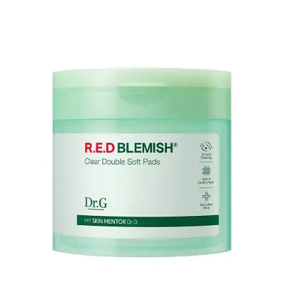 DR.G R.E.D BLEMISH CLEAR DOUBLE SOFT PADS 60매/180mL 1Box (32ea)