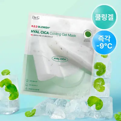 DR.G RED BLEMISH HYAL CICA COOLING GEL MASK 27 g * 10ea 1Box (160ea)