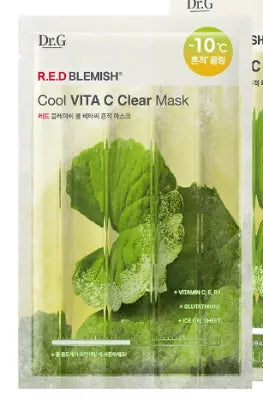 DR.G RED BLEMISH Cool VitaC Clear Mask 30g 1Box (200ea)