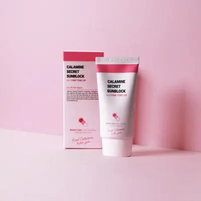 K-SECRET Calamine Secret Sunblock with pink tone-up 50ml 1Box (80ea)