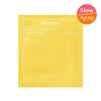 Biodance Radiant Vita Niacinamide Real Deep Mask (34g*4ea) 1Box (60ea)